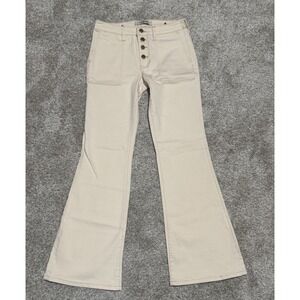 Liverpool Los Angeles Hannah Utility Jeans FLARE BOOTCUT BUTTON FLY Size 4/27